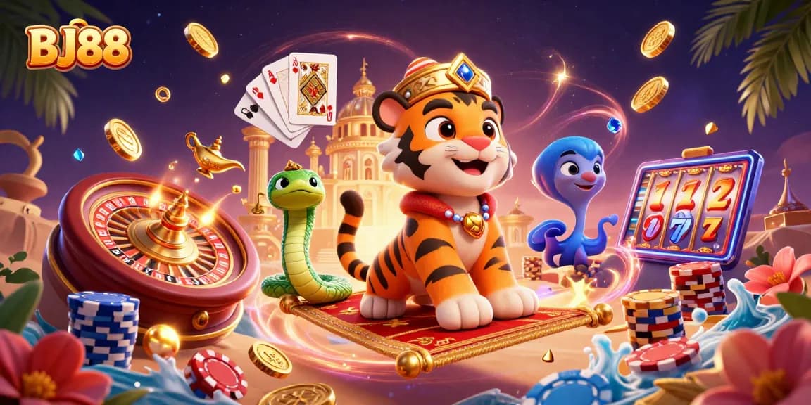 Experience thrilling wins at BJ88 with vibrant 3D casino action and dynamic game elements.