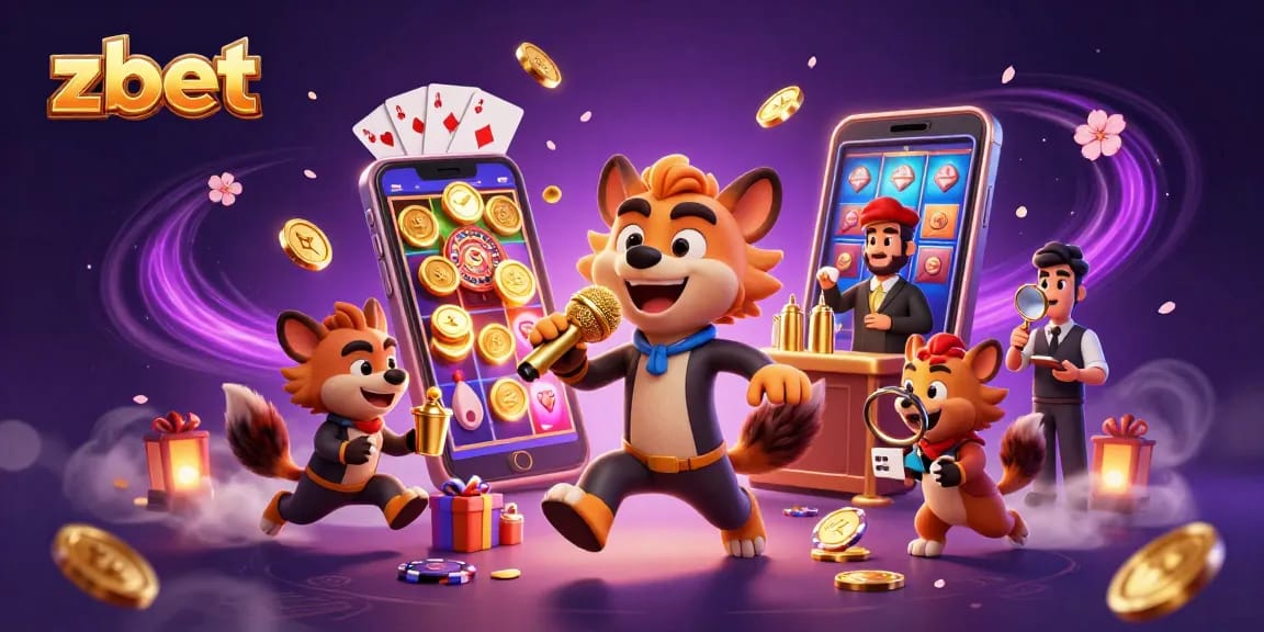 Zbet hyenas animate a comedy casino club, combining laughter with vibrant gambling games.