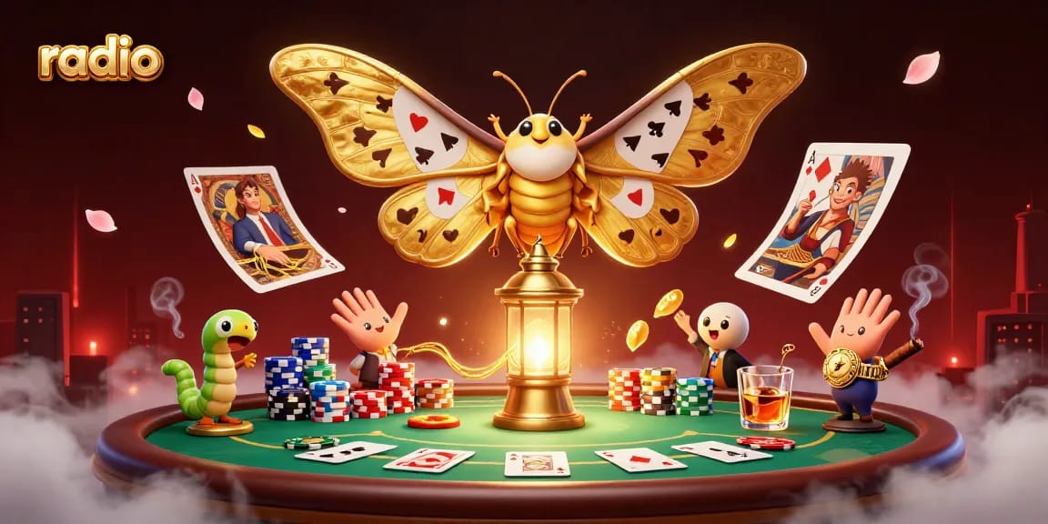 Engage in thrilling radio-themed casino gameplay with vibrant visuals and dynamic elements.