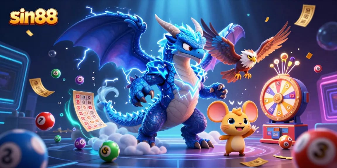 Engage in exciting games at sin88 with vibrant lottery elements and dynamic prizes.