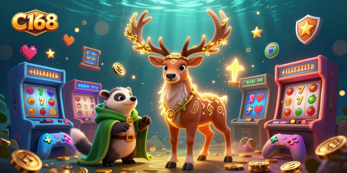 Engage in thrilling gameplay at C168 with vibrant slot games and dynamic characters.