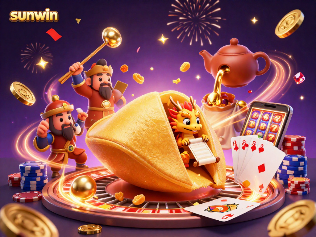 Experience exciting wins at sunwin with vibrant game elements and engaging characters.
