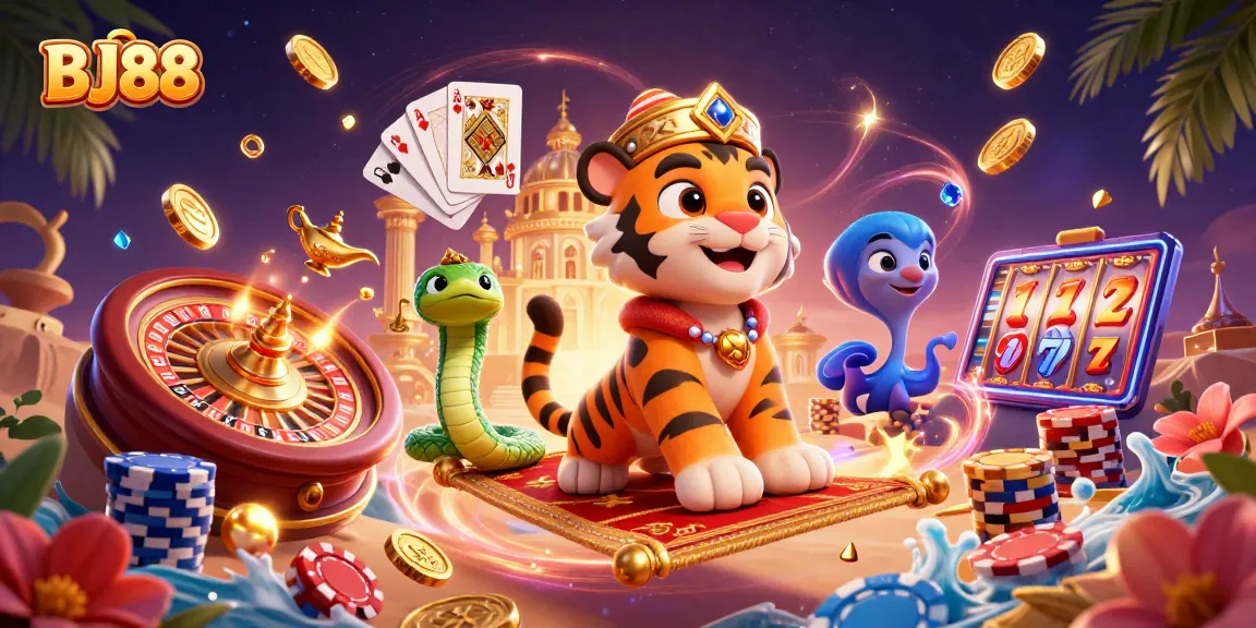 Experience thrilling wins at BJ88 with vibrant 3D casino action and dynamic game elements.