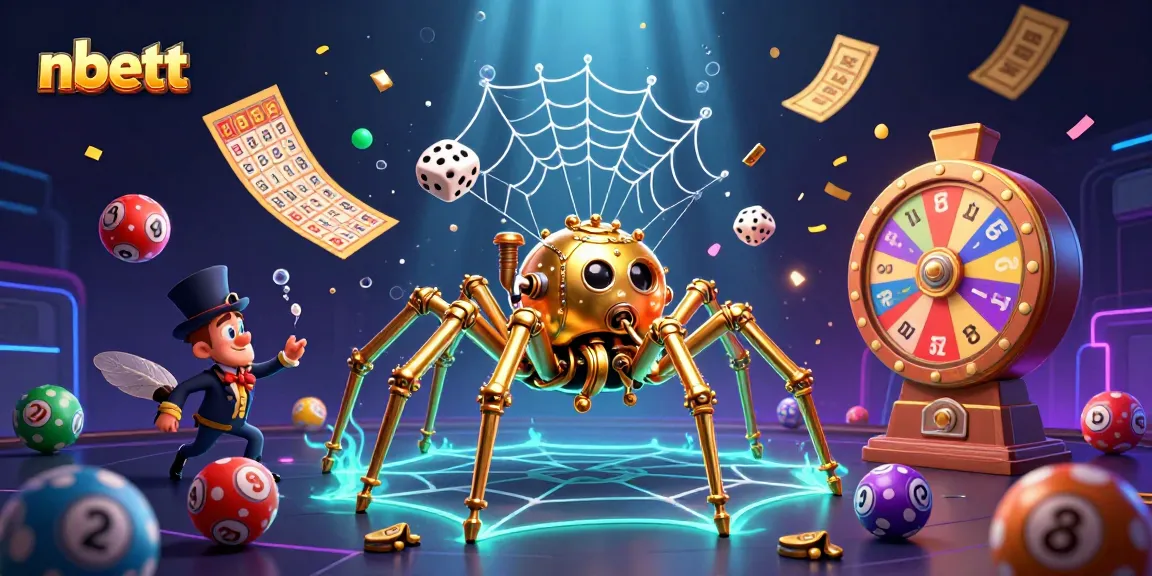 Engage with nbett's thrilling games featuring golden spider and fun lottery elements.
