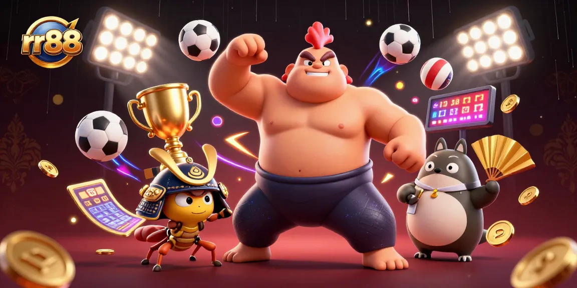 Experience thrilling betting action at rr88 with cartoon characters in dynamic casino gameplay.