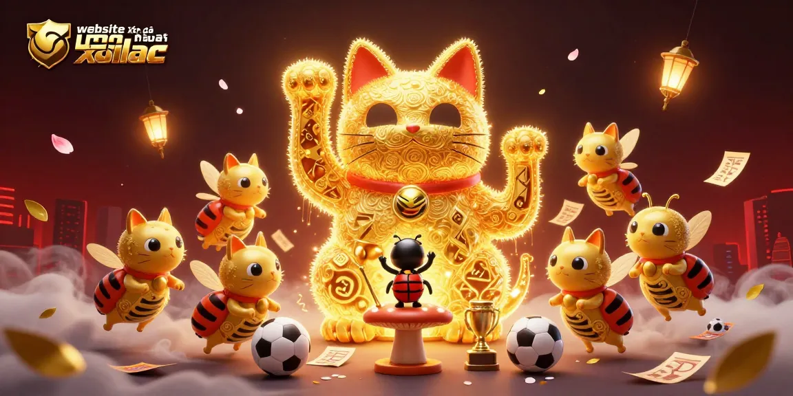 Experience engaging betting action with website bóng đá thay thế xoilac in this vibrant 3D illustration.